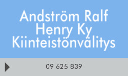 Andström Ralf Henry Ky logo